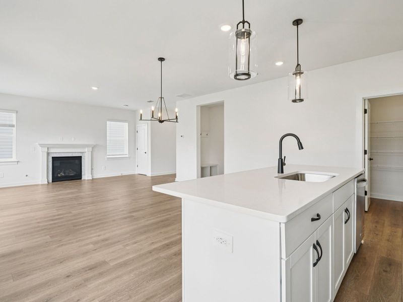 Skip takeout and prep dinner in the well-appointed kitchen.