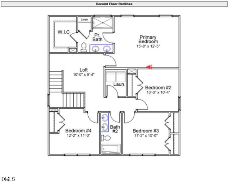 2nd floorplan llp8