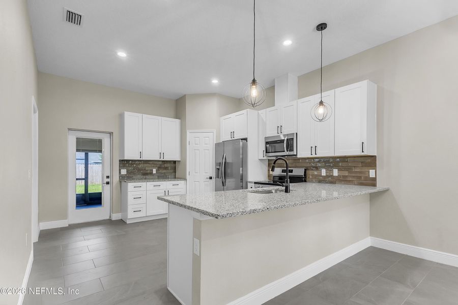 Furnished interior view inside a new home in , Palm Coast (Image 5).