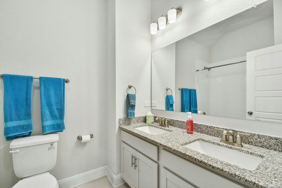 Furnished interior view inside a new home in The Crossvine 45’, Schertz (Image 18).