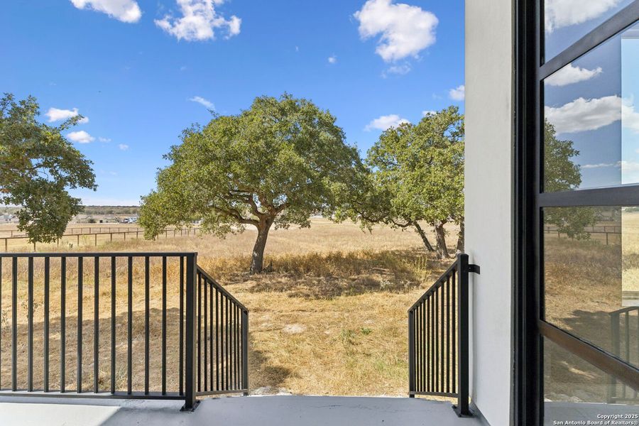 Exterior details and patio area of a home in , La Vernia (Image 35).