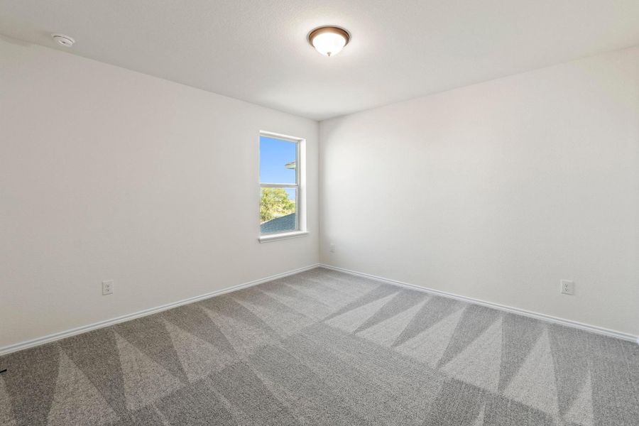 Spacious, unfurnished interior of a new home in Salerno - Heritage Collection, Round Rock (Image 15). Spacious, unfurnished interior of a new home in Salerno - Heritage Collection, Round Rock (Image 15).