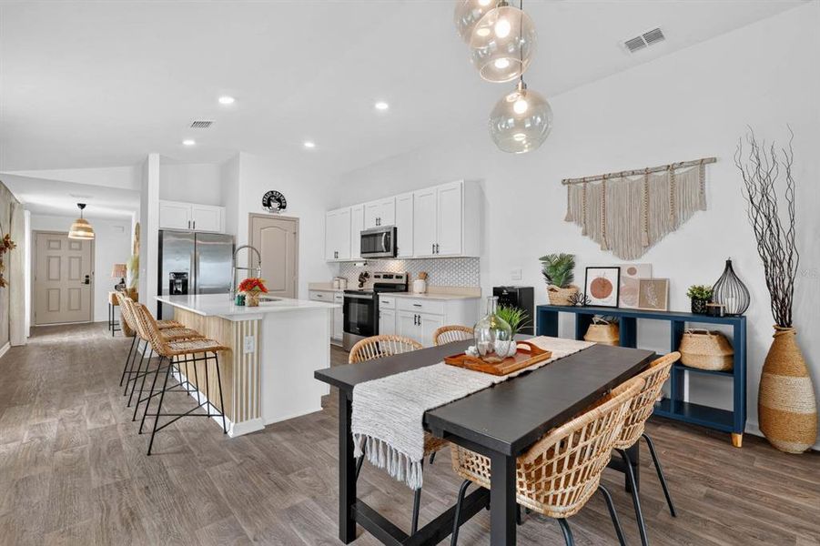 Furnished interior view inside a new home in Palm Coast Homesites, Palm Coast (Image 19).