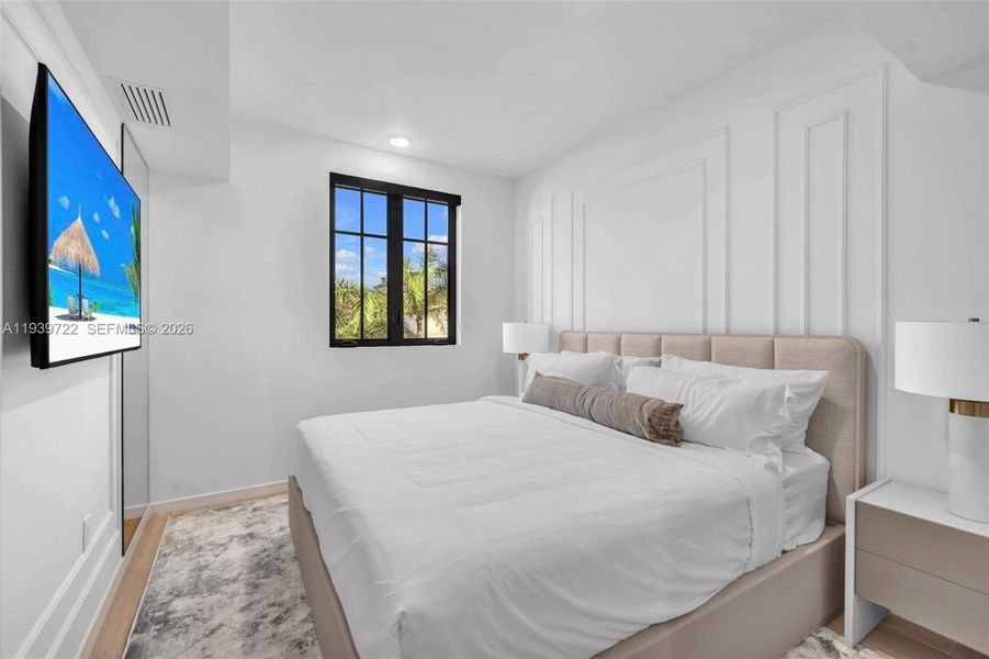 Furnished interior view inside a new home in , Coral Gables (Image 23).