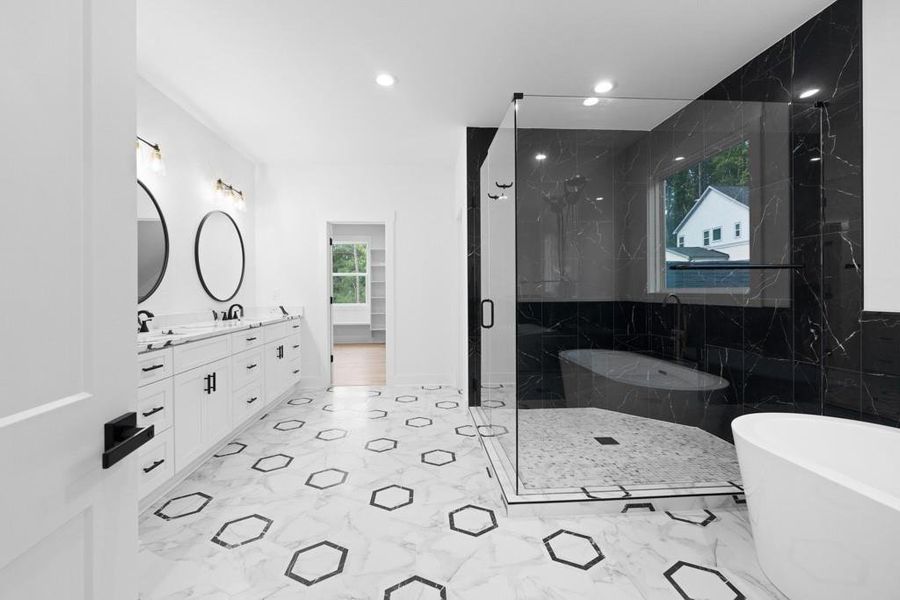 Furnished interior view inside a new home in , Winder (Image 36).