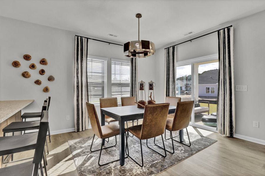 Furnished interior view inside a new home in Citadel Point at Southbridge, Sneads Ferry (Image 17).