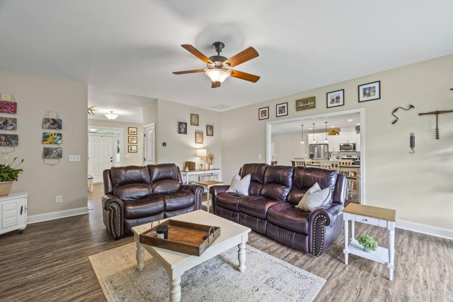 Furnished interior view inside a new home in , Dawsonville (Image 16). Furnished interior view inside a new home in , Dawsonville (Image 16).