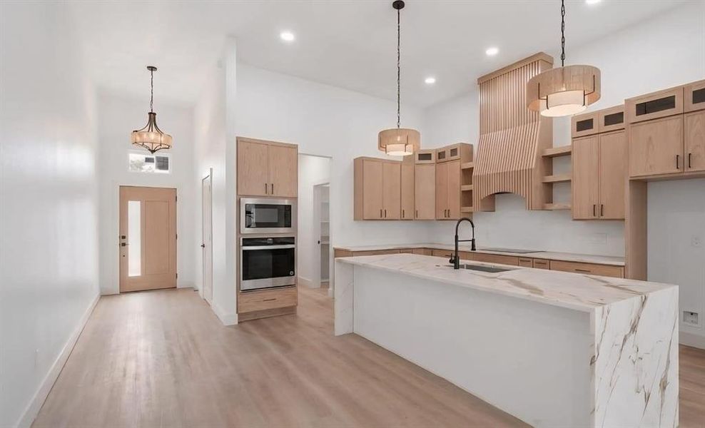 Furnished interior view inside a new home in , Sherman (Image 13).