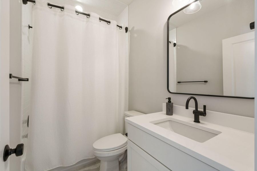 Furnished interior view inside a new home in , Mount Pleasant (Image 45).