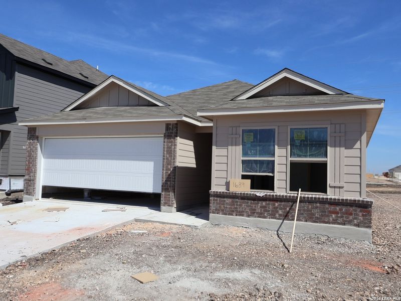 In-progress construction of a new home in Meadows at Clear Springs, New Braunfels, TX (Image 19).