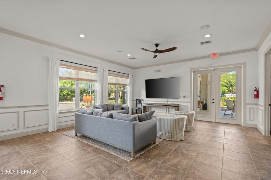 Furnished interior view inside a new home in , Palm Coast (Image 31).