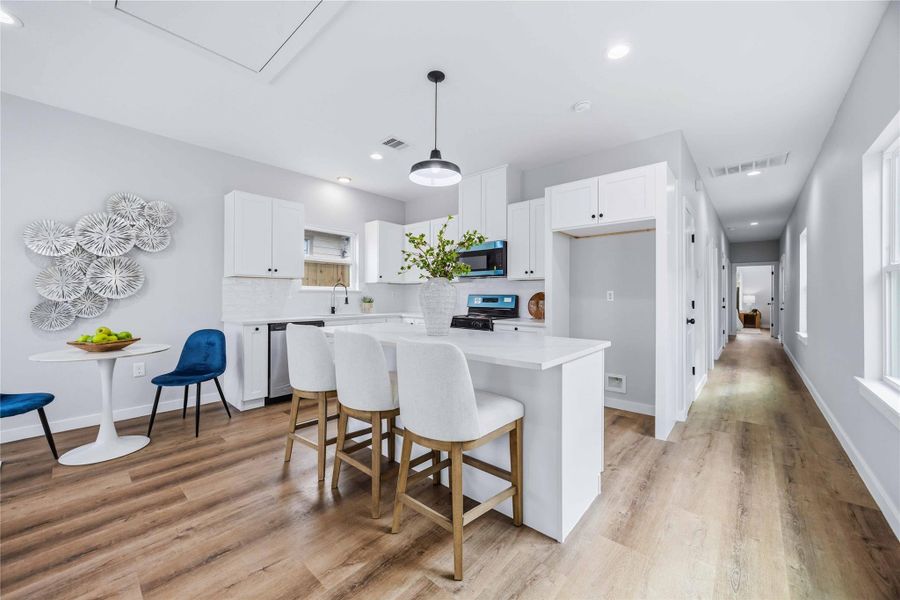 Furnished interior view inside a new home in , Houston (Image 3). Furnished interior view inside a new home in , Houston (Image 3).
