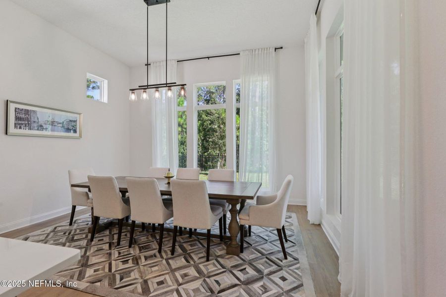Furnished interior view inside a new home in Tamaya, Jacksonville (Image 47). Furnished interior view inside a new home in Tamaya, Jacksonville (Image 47).