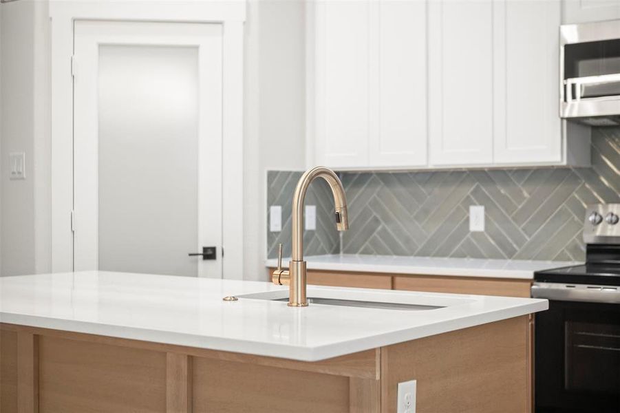 Close-up of interior finishes inside a home in , Italy (Image 13).