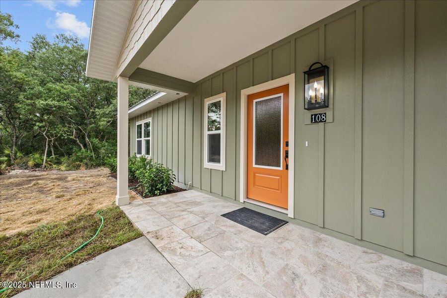 Exterior details and patio area of a home in , Interlachen (Image 22).