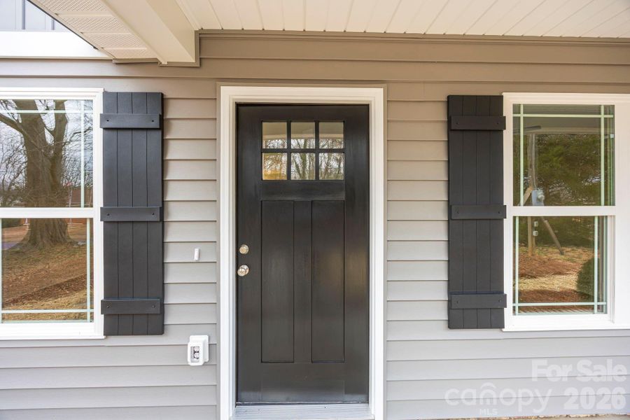 Exterior details and patio area of a home in , Norwood (Image 27).