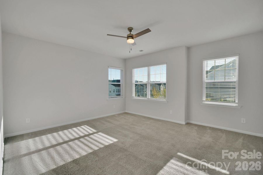 Spacious, unfurnished interior of a new home in Trellis at The Commons, Charlotte (Image 24). Spacious, unfurnished interior of a new home in Trellis at The Commons, Charlotte (Image 24).