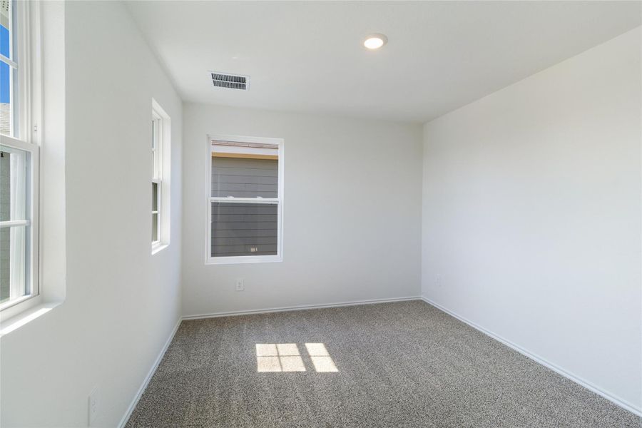 Spacious, unfurnished interior of a new home in Marigold, Uhland (Image 13). Spacious, unfurnished interior of a new home in Marigold, Uhland (Image 13).