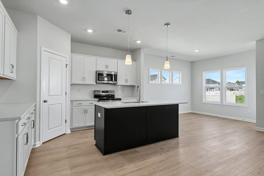 Furnished interior view inside a new home in Allston Park, Calabash (Image 7). Furnished interior view inside a new home in Allston Park, Calabash (Image 7).