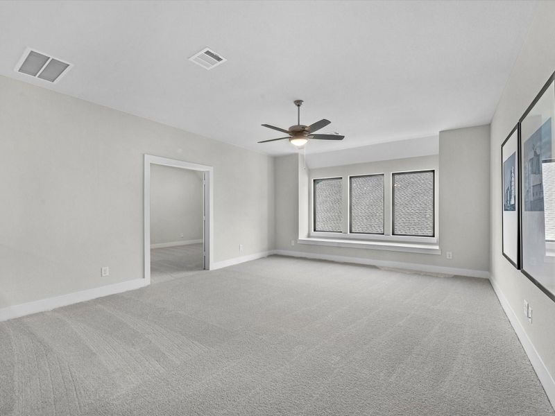 Spacious, unfurnished interior of a new home in Brook Bend at Clopton Farms, Montgomery (Image 13). Spacious, unfurnished interior of a new home in Brook Bend at Clopton Farms, Montgomery (Image 13).