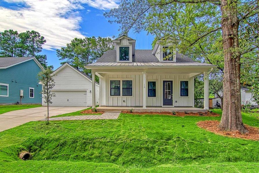 Elevation 2 with Detached Garage