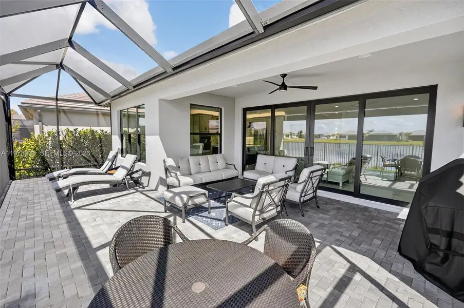 Exterior details and patio area of a home in , Port St. Lucie (Image 23).