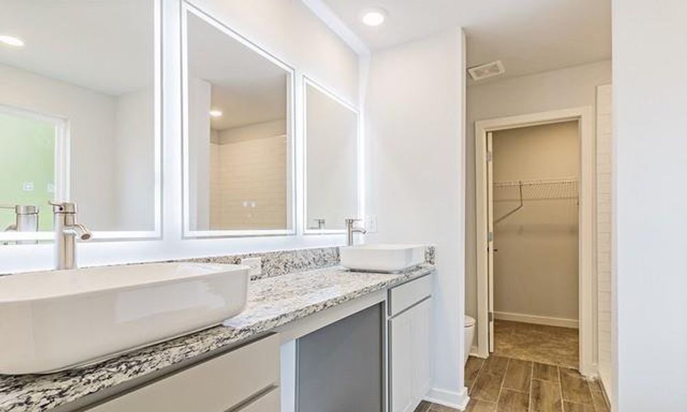 Furnished interior view inside a new home in Campground Crossing, McDonough (Image 11).