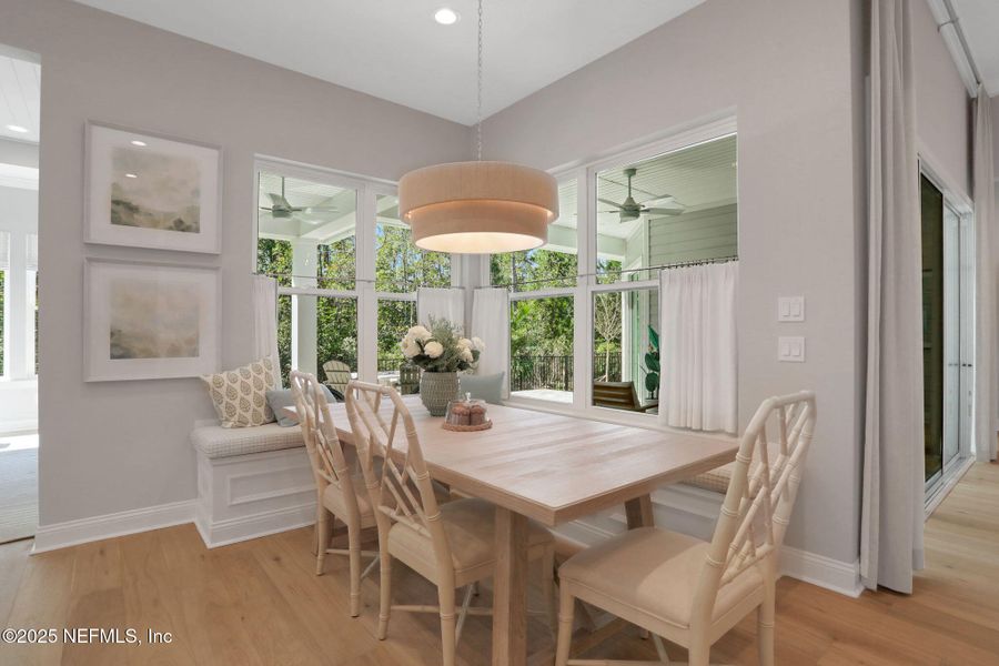 Furnished interior view inside a new home in , Ponte Vedra (Image 46). Furnished interior view inside a new home in , Ponte Vedra (Image 46).