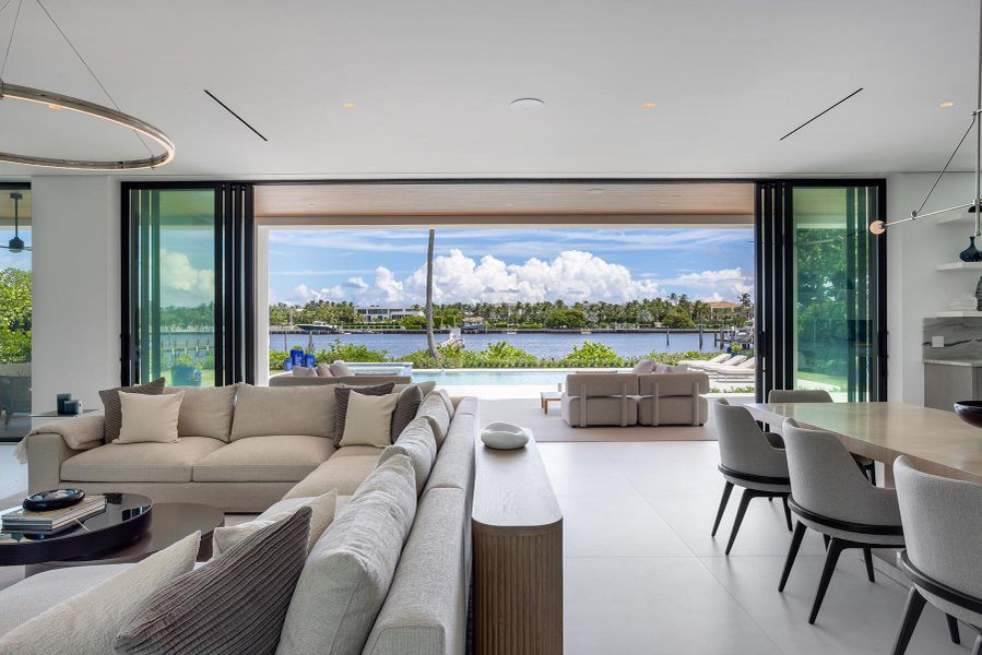 Furnished interior view inside a new home in , Lantana (Image 8).