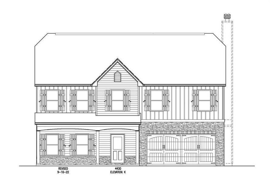 Exterior rendering of this home design in , Newnan, GA (Image 2). Exterior rendering of this home design in , Newnan, GA (Image 2).