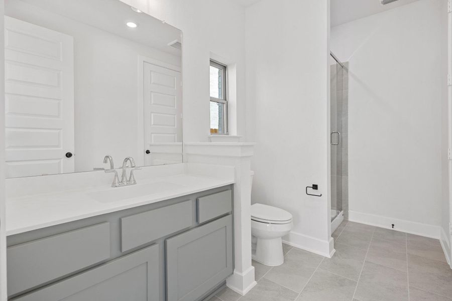 Furnished interior view inside a new home in Flora - 60', Hutto (Image 15). Furnished interior view inside a new home in Flora - 60', Hutto (Image 15).