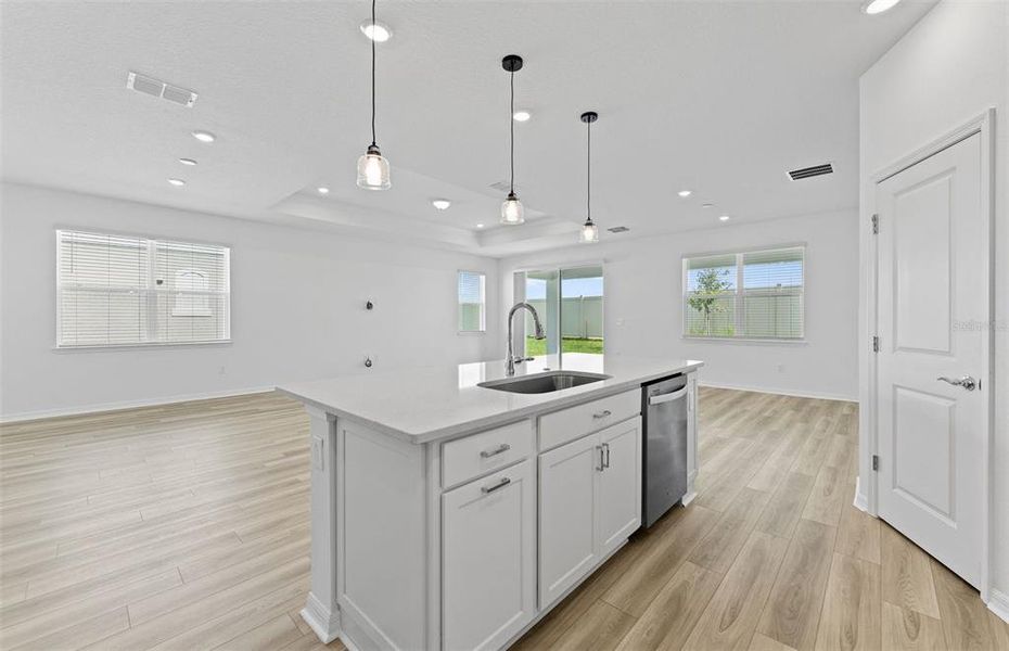 Furnished interior view inside a new home in Silverlake, Lake Alfred (Image 5).