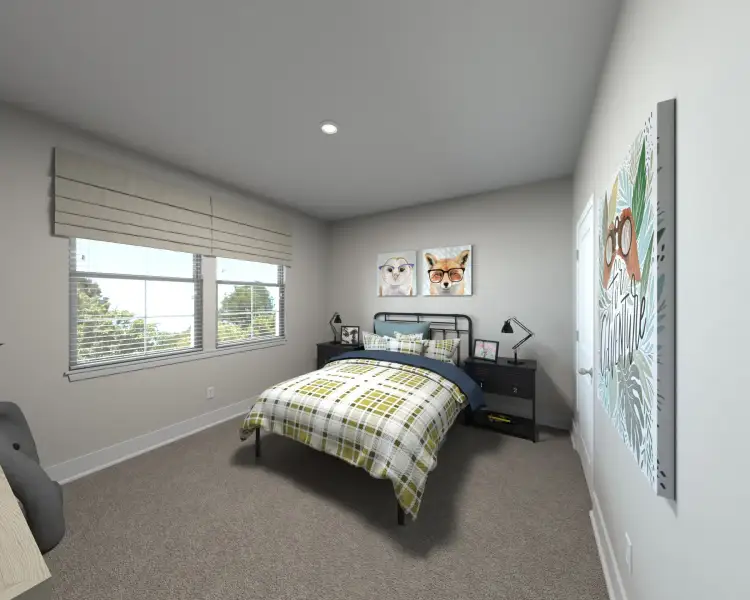 Furnished interior view inside a new home in Oakwood, Mebane (Image 6).