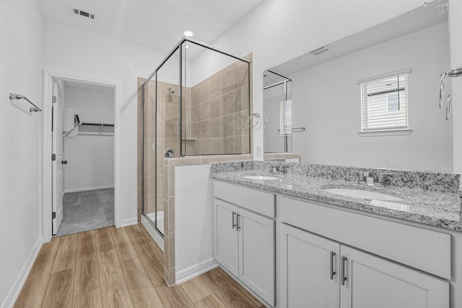 Furnished interior view inside a new home in Sunfield, Buda (Image 5).