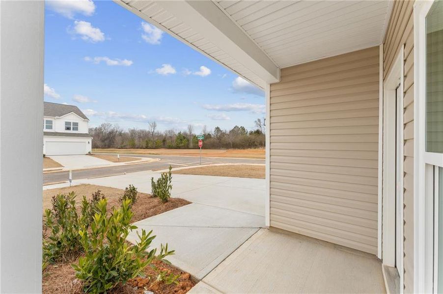 Exterior details and patio area of a home in , Rockmart (Image 4). Exterior details and patio area of a home in , Rockmart (Image 4).