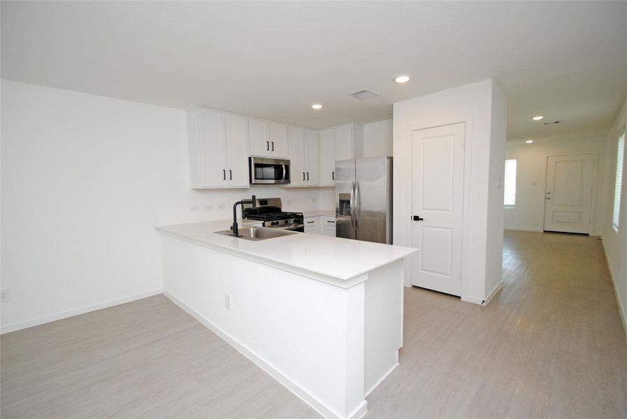 Furnished interior view inside a new home in Wharton Lakes, Wharton (Image 35).