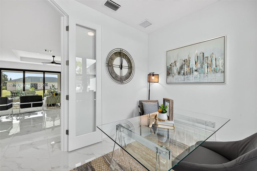 Furnished interior view inside a new home in , Lehigh Acres (Image 25).
