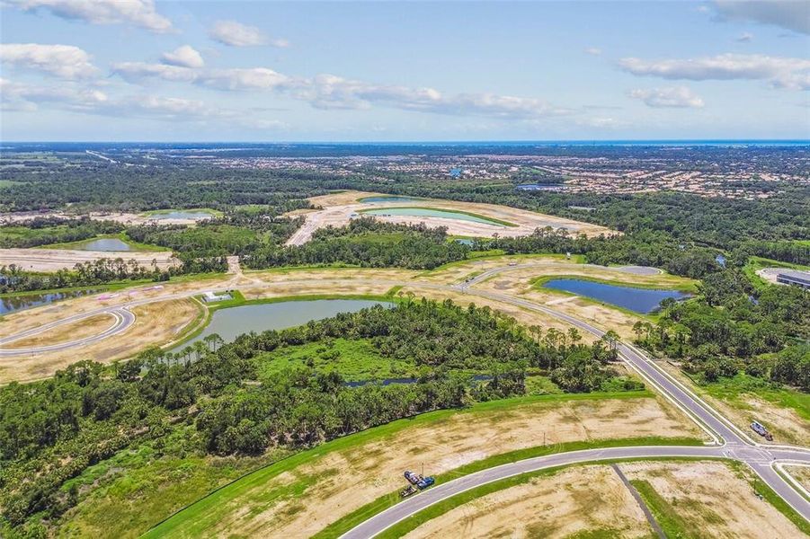 Site preparation for new homesites in Grand Park, Sarasota (Image 44).