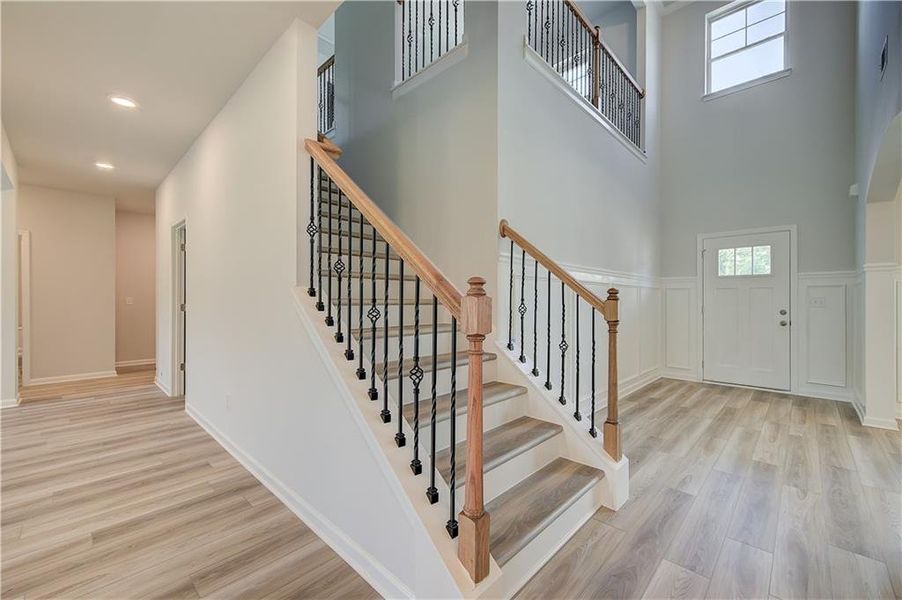 Spacious, unfurnished interior of a new home in Grandview at Millers Mill, Stockbridge (Image 33).