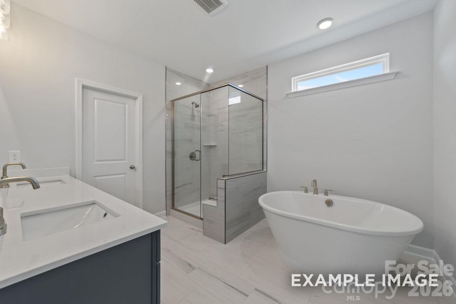 Furnished interior view inside a new home in Windgate, Mooresville (Image 12).