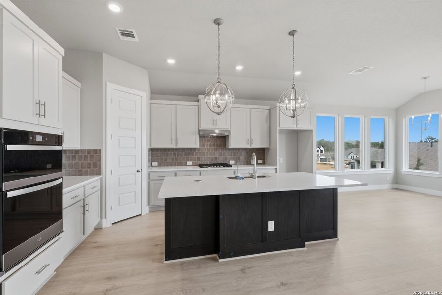 Furnished interior view inside a new home in Esperanza, Boerne (Image 7).