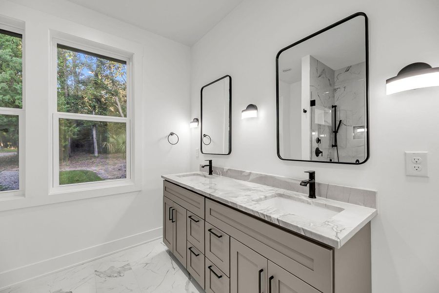 Furnished interior view inside a new home in , Johns Island (Image 11).