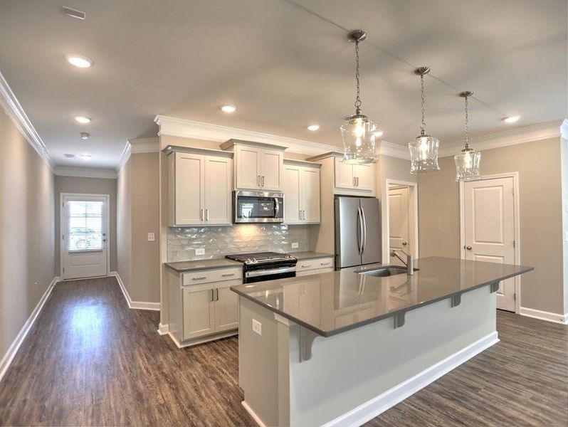 Furnished interior view inside a new home in East Park Village, Kennesaw (Image 29).