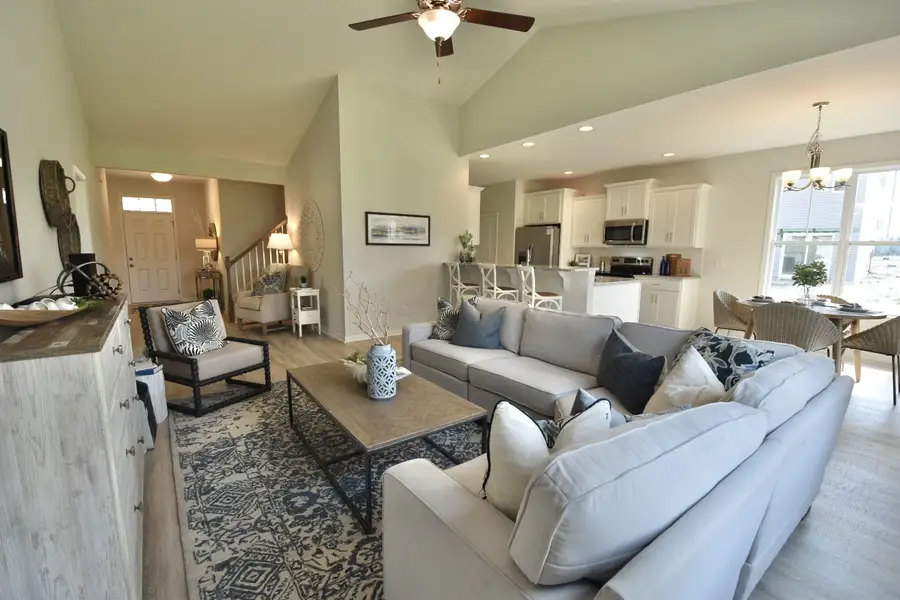 Furnished interior view inside a new home in Parkwood Estates, Leland (Image 3).