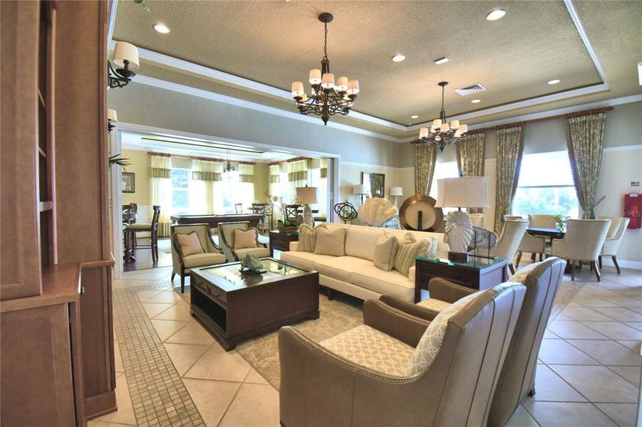 Furnished interior view inside a new home in , Auburndale (Image 17).