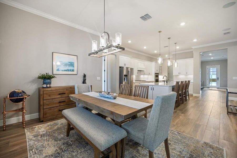 Furnished interior view inside a new home in , Englewood (Image 7).