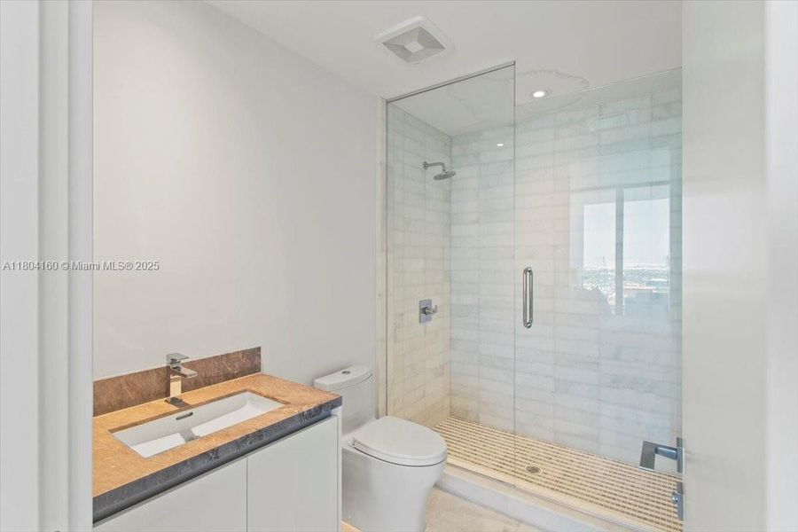 Furnished interior view inside a new home in , Miami (Image 28).