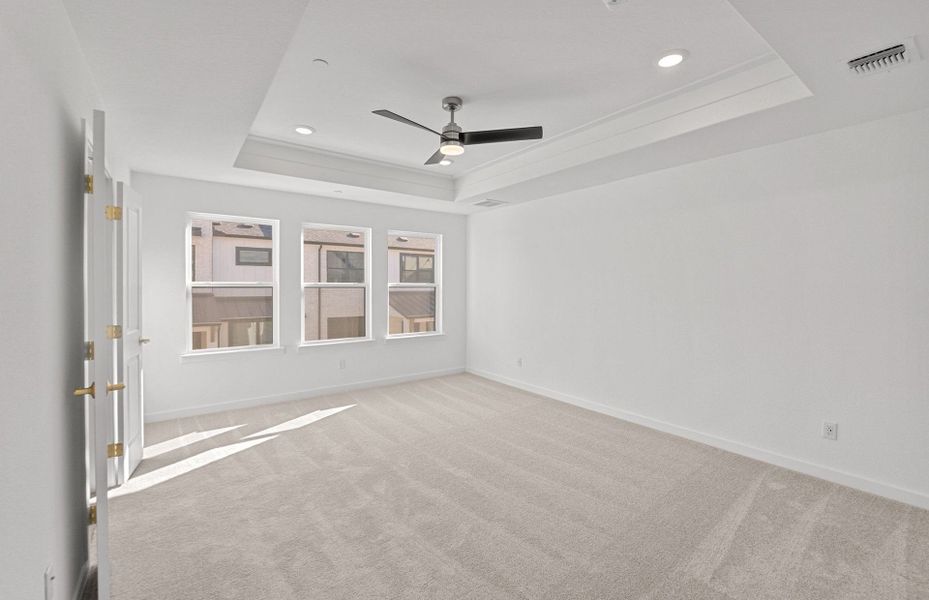 Spacious, unfurnished interior of a new home in Monarch on Main, Round Rock (Image 30).