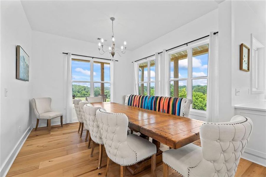 Furnished interior view inside a new home in , Cumming (Image 29).