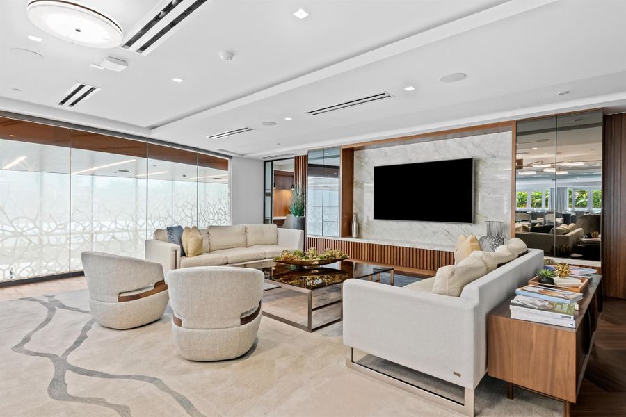 Furnished interior view inside a new home in Alina Residences, Boca Raton (Image 39).